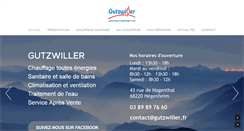 Desktop Screenshot of gutzwiller.fr