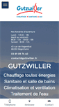 Mobile Screenshot of gutzwiller.fr